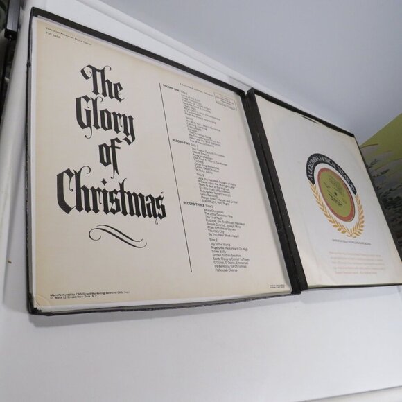The Glory of Christmas (3) LP Vinyl Records Org.Box Columbia Musical Treasure - Picture 6 of 13